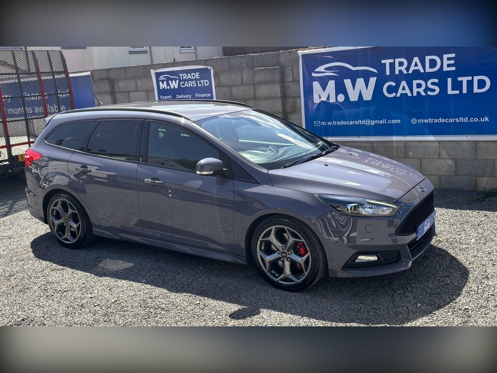 Ford Focus 2.0 Tdci St-3 Euro 6 Ss WR66MZZ Grey #6
