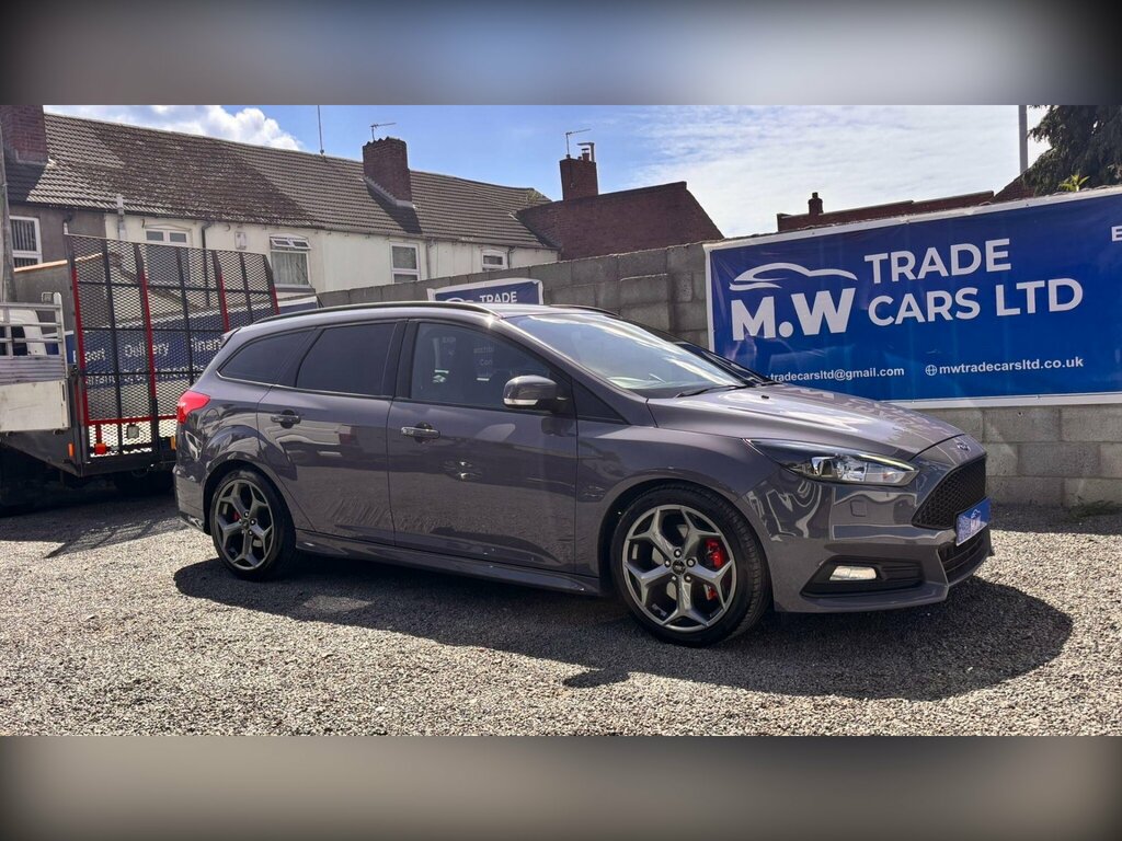 Ford Focus 2.0 Tdci St-3 Euro 6 Ss WR66MZZ Grey #5