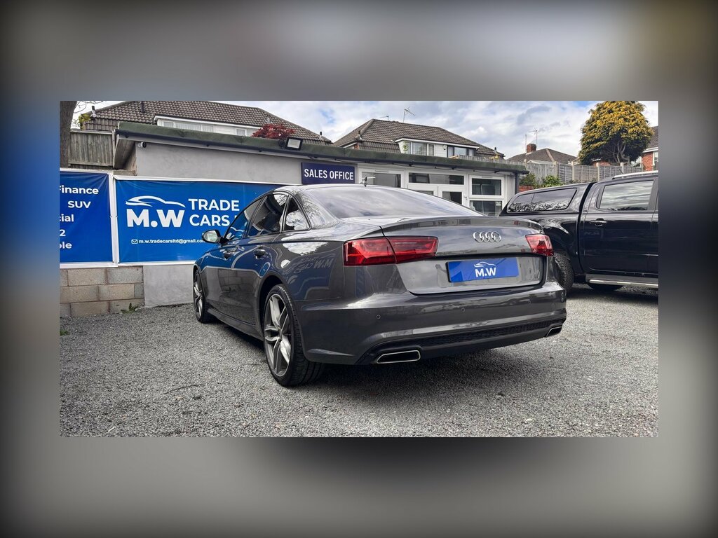 Audi A6 Saloon 2.0 Tdi Ultra Black Edition S Tronic Euro 6 Ss FP67NBL Grey #2