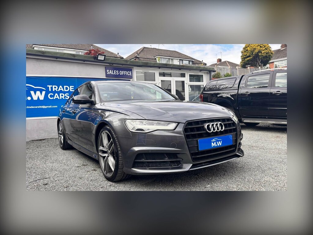 Audi A6 Saloon 2.0 Tdi Ultra Black Edition S Tronic Euro 6 Ss FP67NBL Grey #6