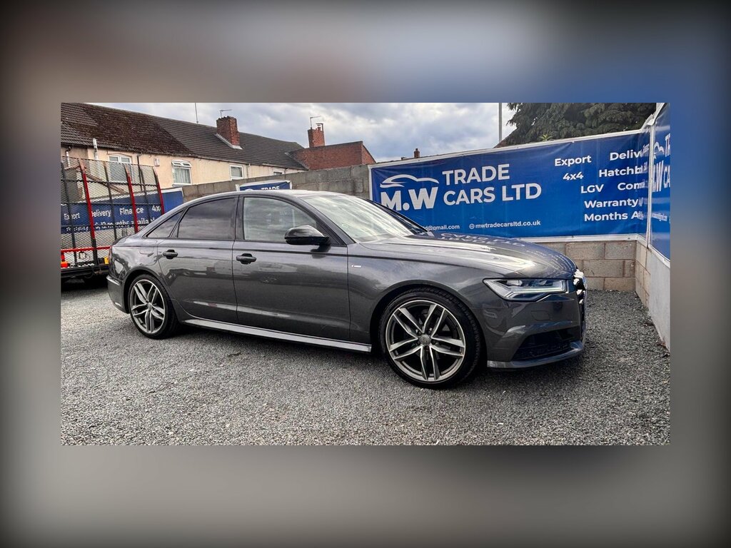 Audi A6 Saloon 2.0 Tdi Ultra Black Edition S Tronic Euro 6 Ss FP67NBL Grey #5