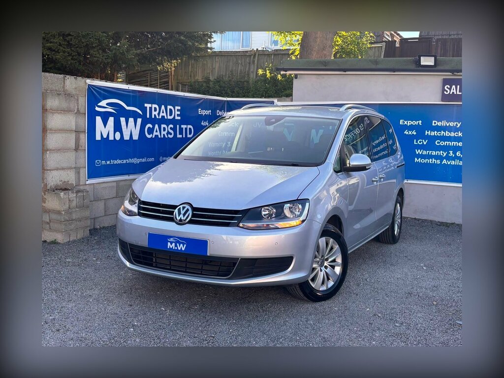 Volkswagen Sharan 2.0 Tdi Se Nav Euro 6 Ss Silver #2