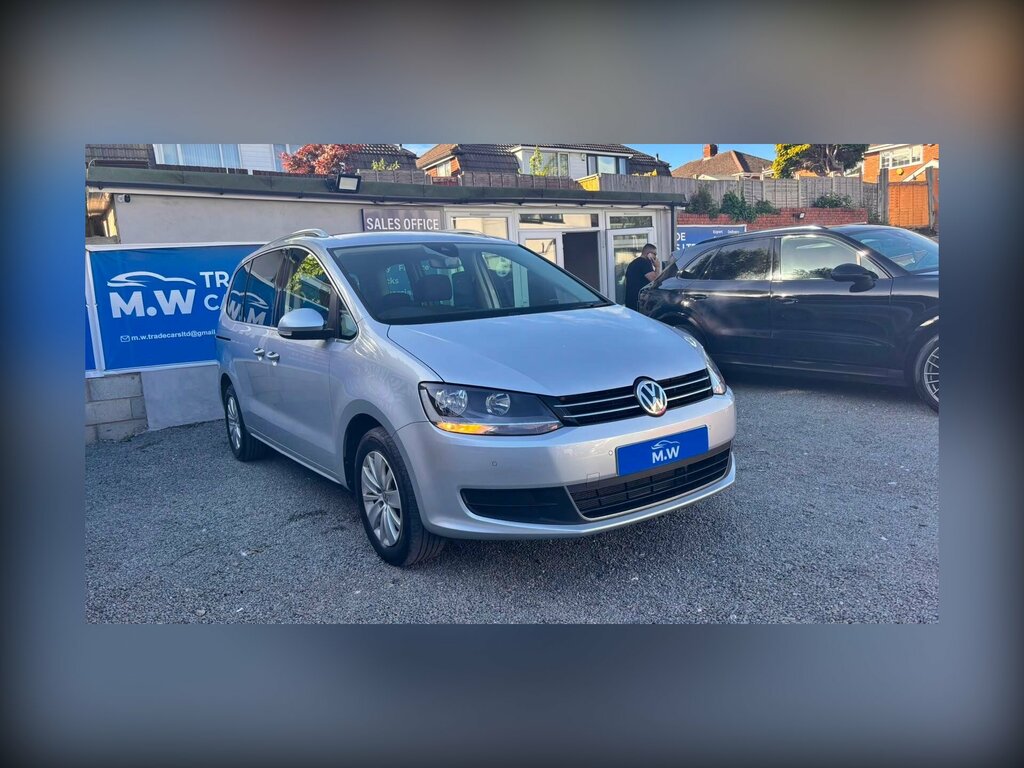 Volkswagen Sharan 2.0 Tdi Se Nav Euro 6 Ss Silver #5