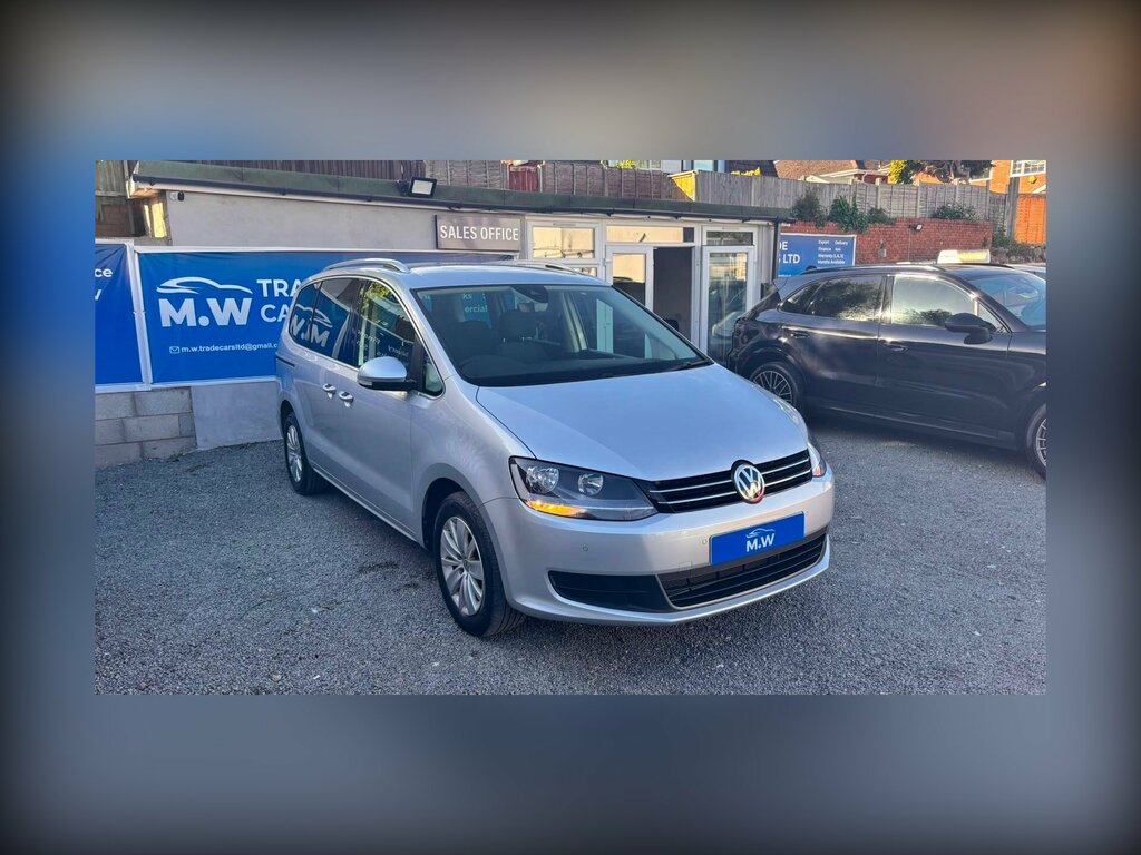 Volkswagen Sharan 2.0 Tdi Se Nav Euro 6 Ss Silver #3