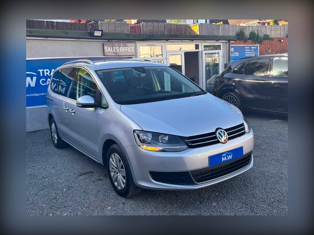 Volkswagen Sharan 2.0 Tdi Se Nav Euro 6 Ss Silver #6