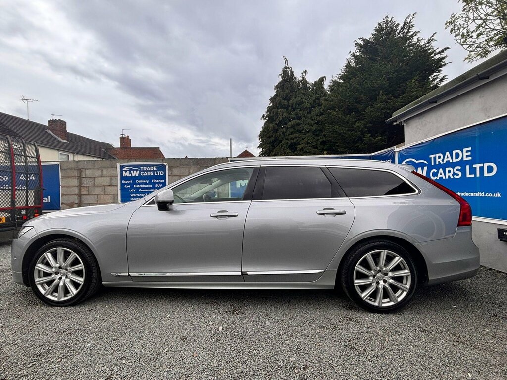 Volvo V90 2.0 D4 Inscription Euro 6 Ss V90DCR Silver #3