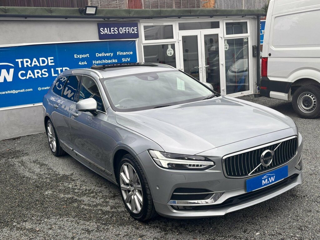 Volvo V90 2.0 D4 Inscription Euro 6 Ss V90DCR Silver #4