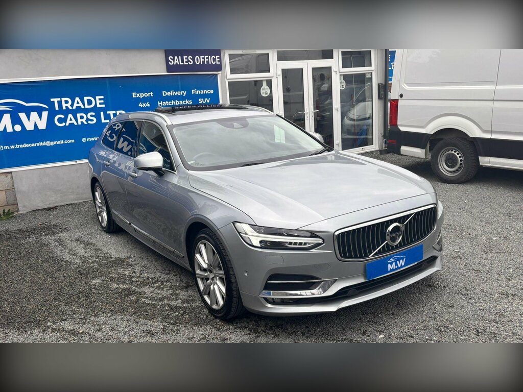 Volvo V90 2.0 D4 Inscription Euro 6 Ss V90DCR Silver #5