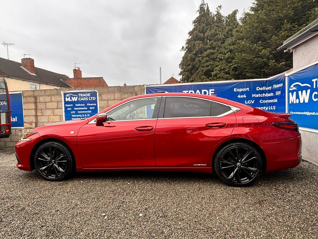 Lexus ES 2.5 300H F Sport E-cvt Euro 6 Ss LR22LWX Red #3