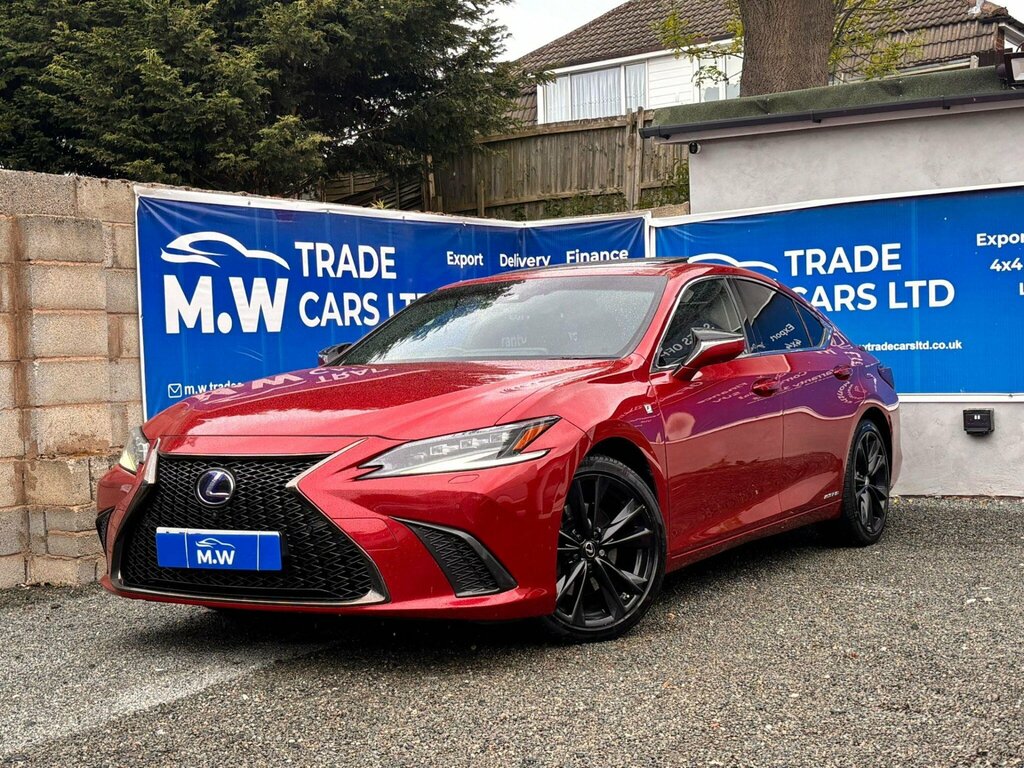 Lexus ES 2.5 300H F Sport E-cvt Euro 6 Ss Red