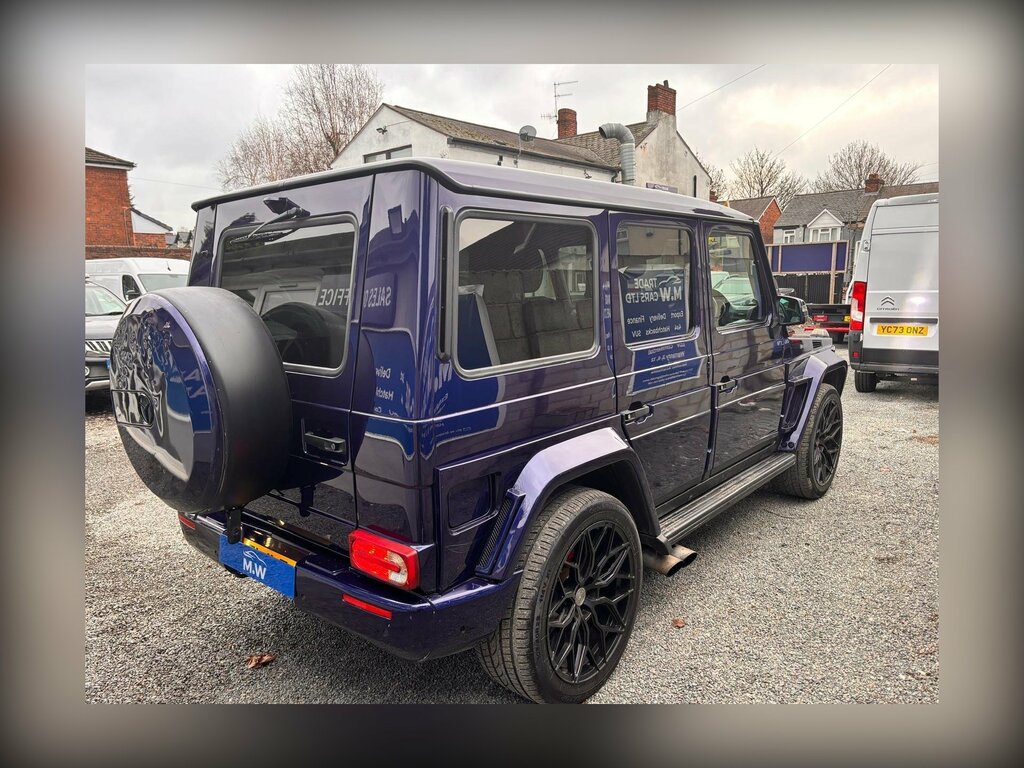 Mercedes-Benz G Class 3.0 G350 V6 Bluetec G-tronic 4Wd Euro 5 Blue #3