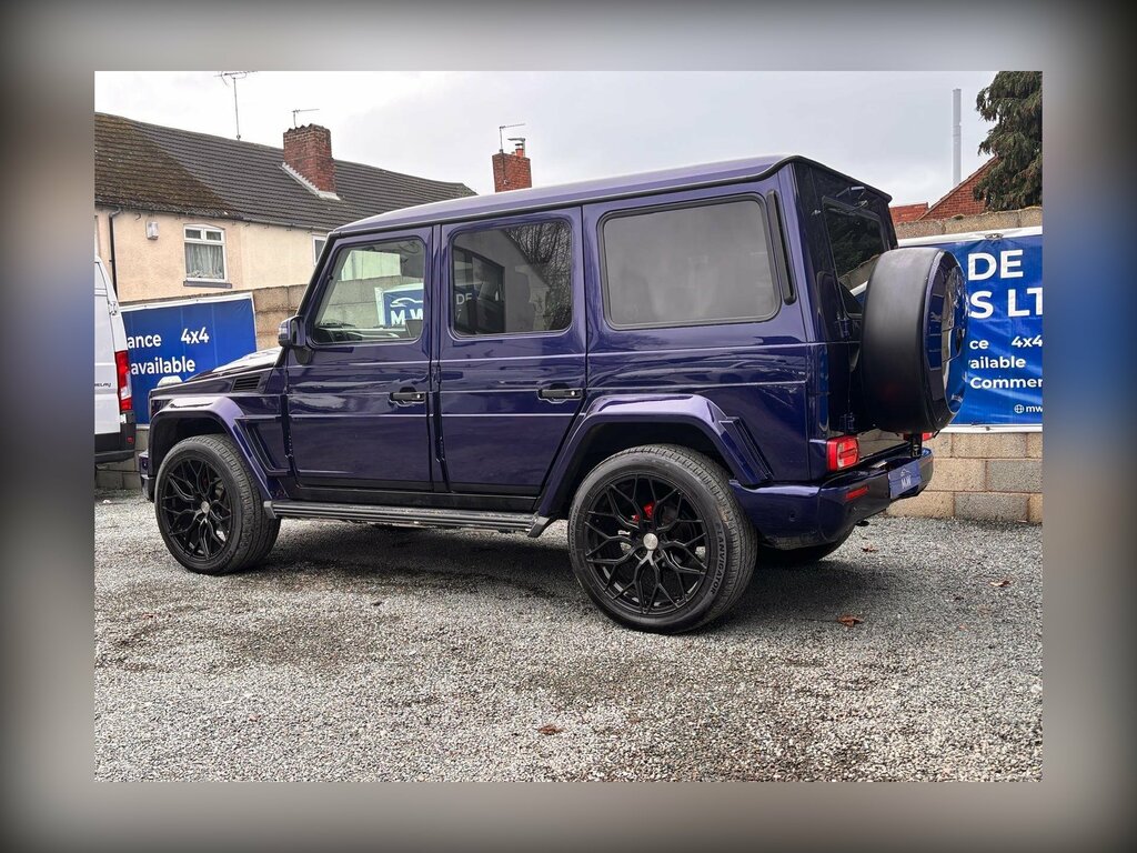 Mercedes-Benz G Class 3.0 G350 V6 Bluetec G-tronic 4Wd Euro 5 Blue #5
