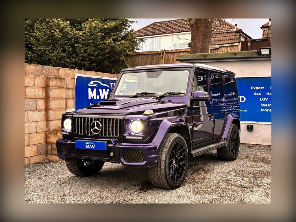 Mercedes-Benz G Class 3.0 G350 V6 Bluetec G-tronic 4Wd Euro 5 Blue
