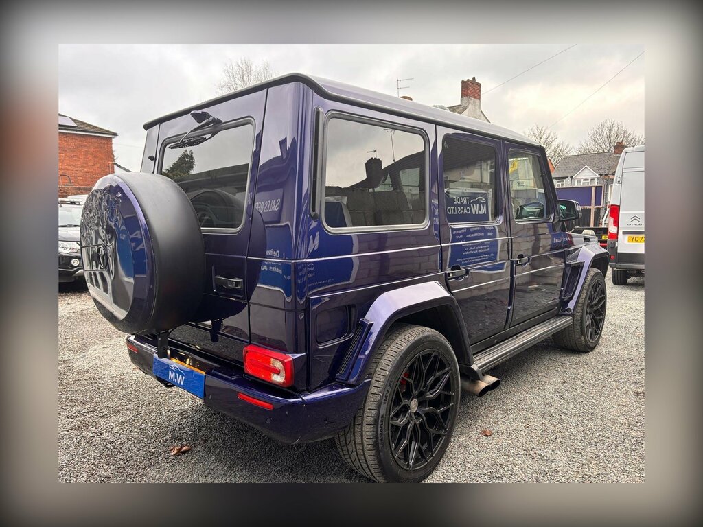 Mercedes-Benz G Class 3.0 G350 V6 Bluetec G-tronic 4Wd Euro 5 Blue #2