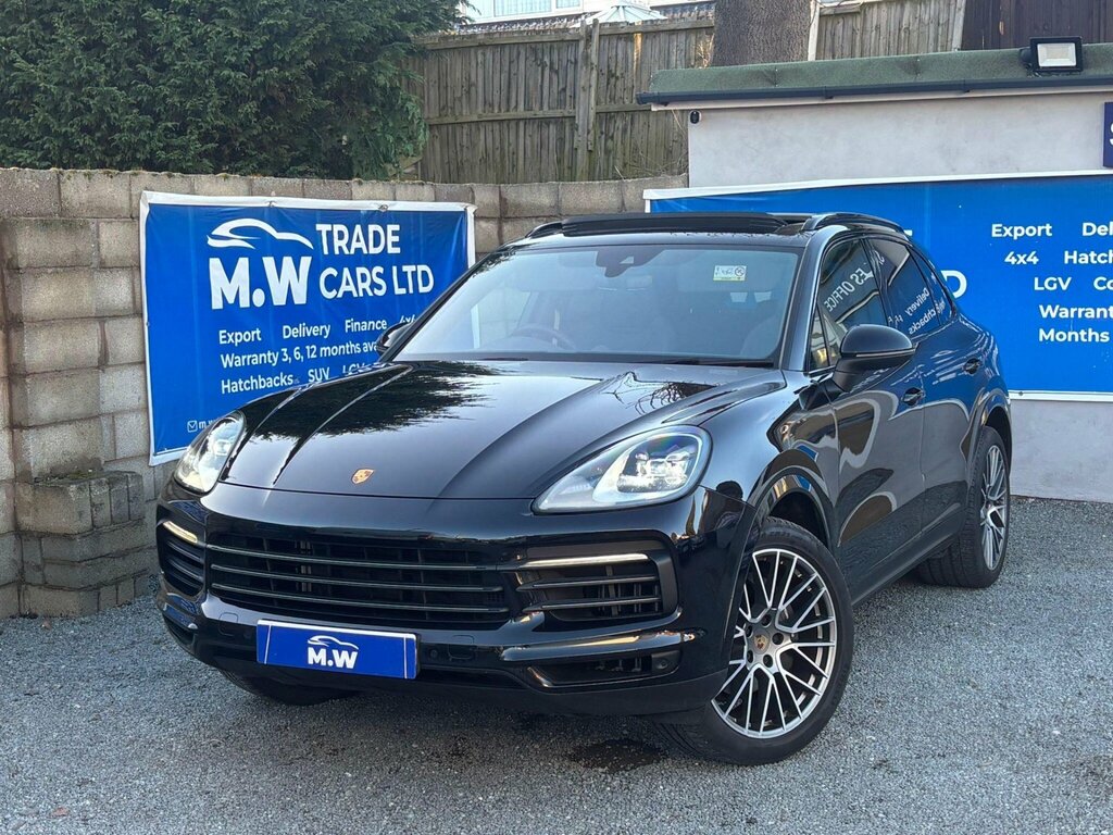 Porsche Cayenne 3.0T V6 Platinum Edition Tiptronics 4Wd Euro 6 S Black