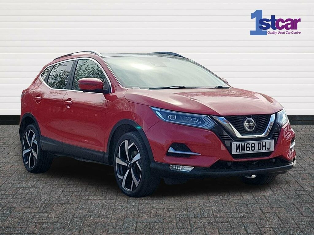 Nissan Qashqai 1.3 Dig-t Tekna - 2018 68 Red