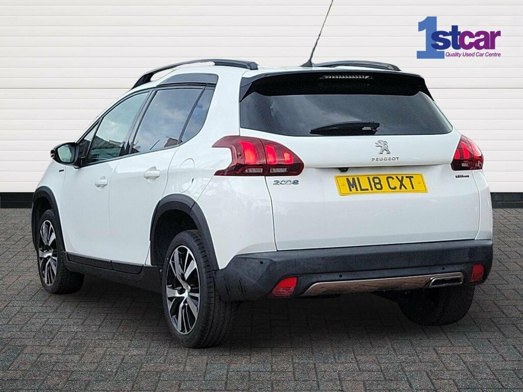 Peugeot 2008 1.6 Bluehdi Gt Line - 2018 18 ML18CXT White #3
