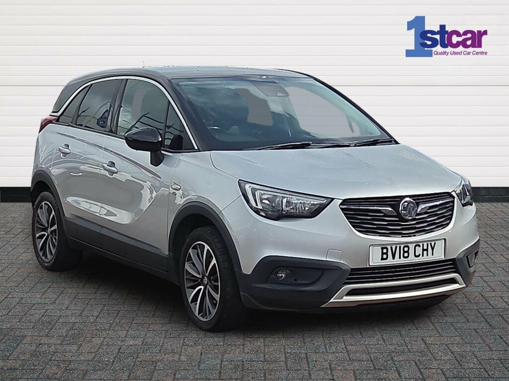 Vauxhall Crossland X 1.6 Turbo D Elite Nav - 2018 18 Silver