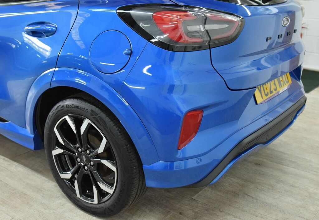 Ford Puma 1.0T Ecoboost Mhev St-line X Suv Hybrid YC23WXO Blue #5