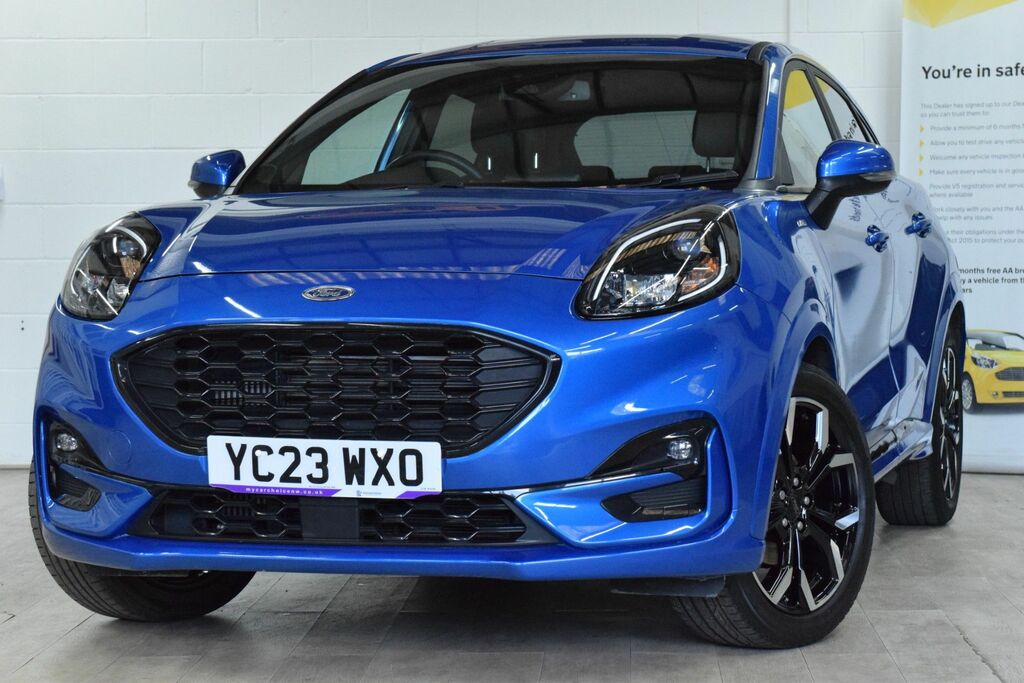 Ford Puma 1.0T Ecoboost Mhev St-line X Suv Hybrid Blue