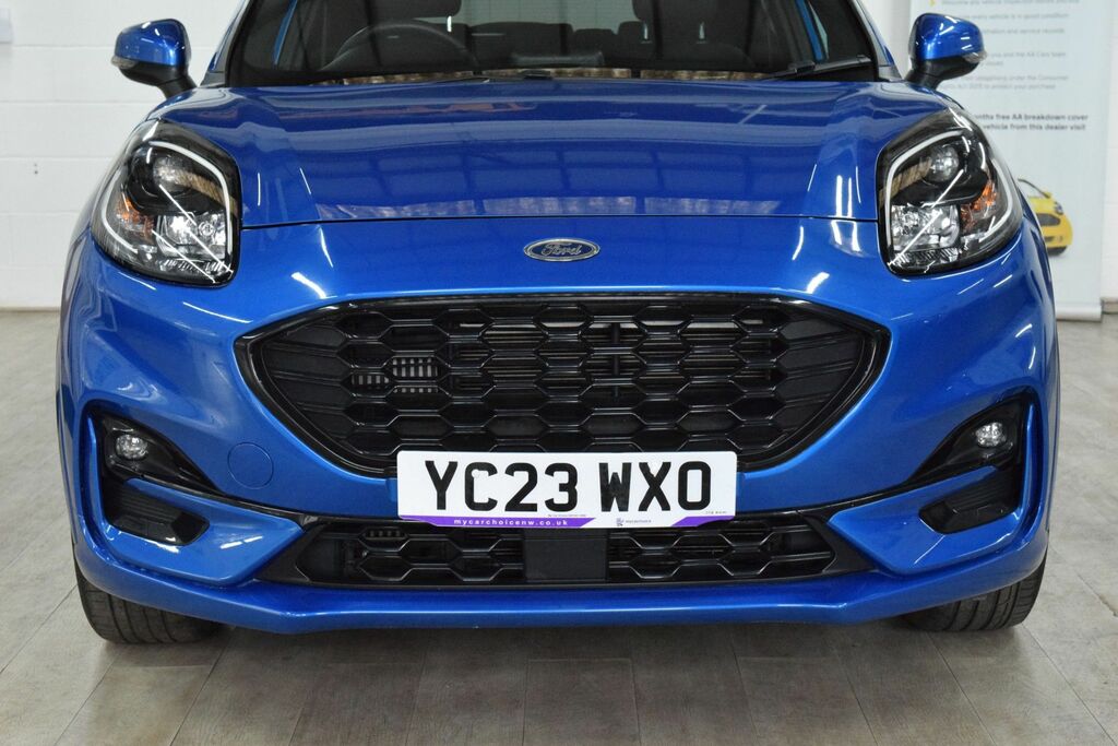 Ford Puma 1.0T Ecoboost Mhev St-line X Suv Hybrid YC23WXO Blue #3