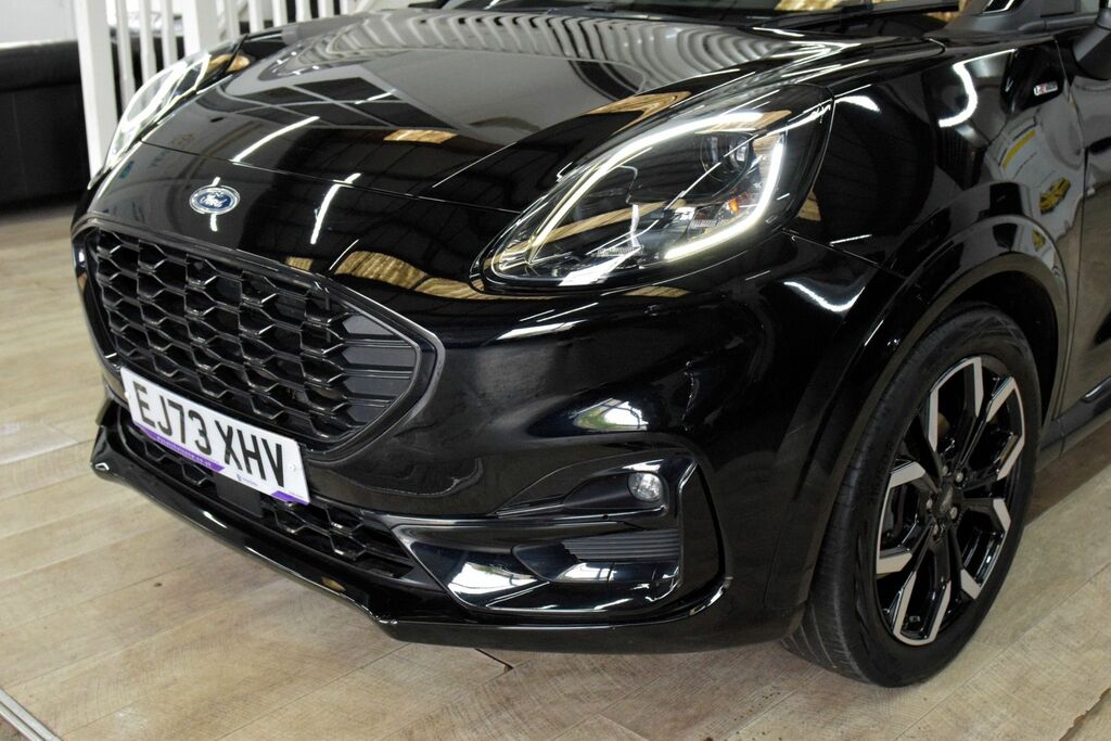 Ford Puma 1.0T Ecoboost Mhev St-line X Suv Hybrid EJ73XHV Black #4
