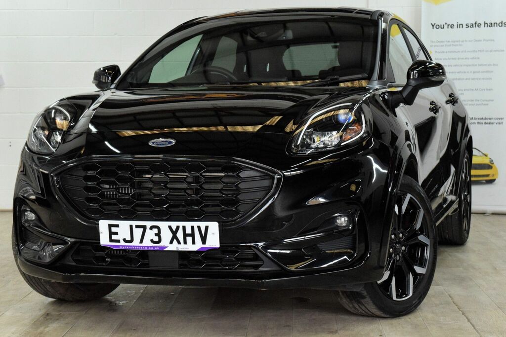 Ford Puma 1.0T Ecoboost Mhev St-line X Suv Hybrid Black