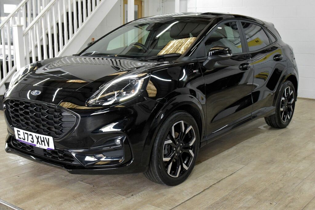 Ford Puma 1.0T Ecoboost Mhev St-line X Suv Hybrid EJ73XHV Black #3