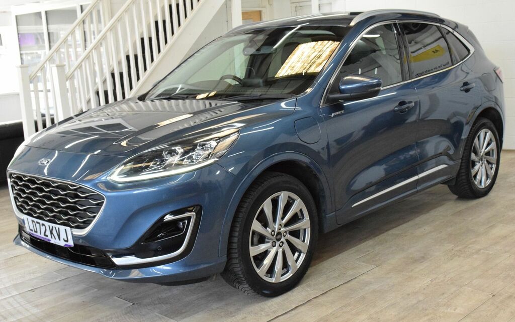 Ford Kuga 2.5 Duratec 14.4Kwh Vignale Suv Plug-in LD72KVJ Blue #3