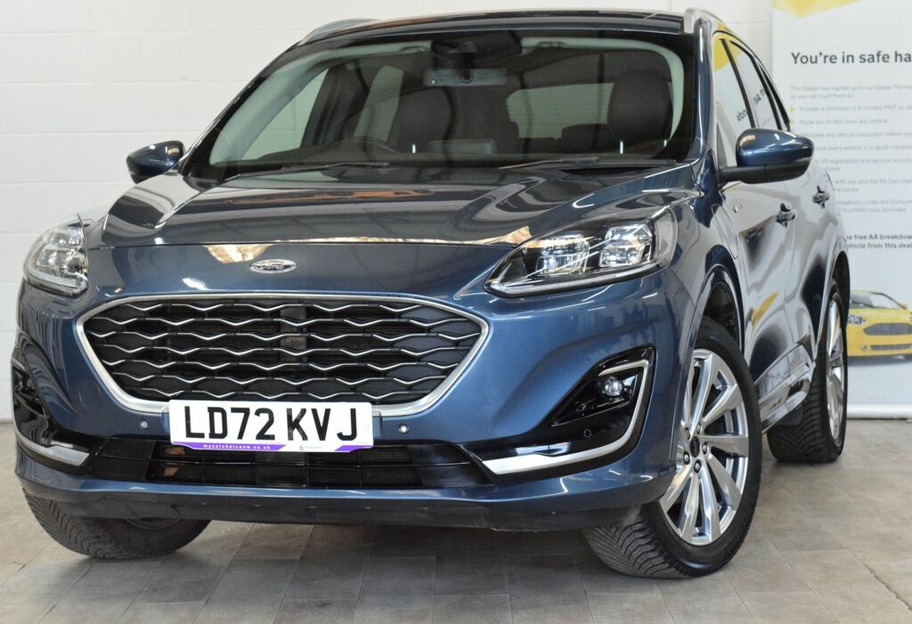 Ford Kuga 2.5 Duratec 14.4Kwh Vignale Suv Plug-in Blue
