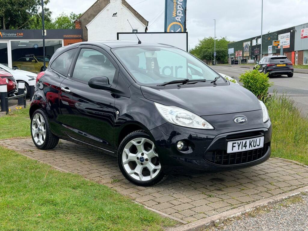 Ford KA Hatchback 1.2 Metal Euro 6 Ss 201414 Black