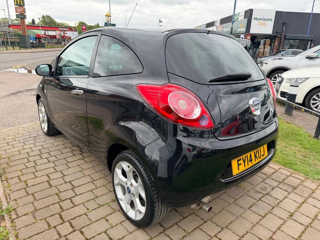 Ford KA Hatchback 1.2 Metal Euro 6 Ss 201414 FY14KUJ Black #4