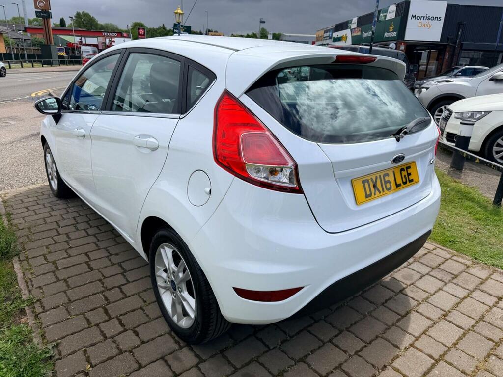 Ford Fiesta Hatchback 1.25 Zetec Euro 6 201616 DX16LGE White #4