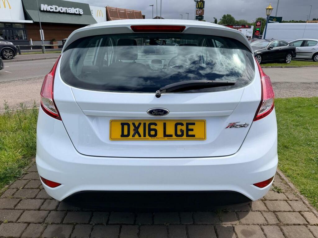 Ford Fiesta Hatchback 1.25 Zetec Euro 6 201616 DX16LGE White #6