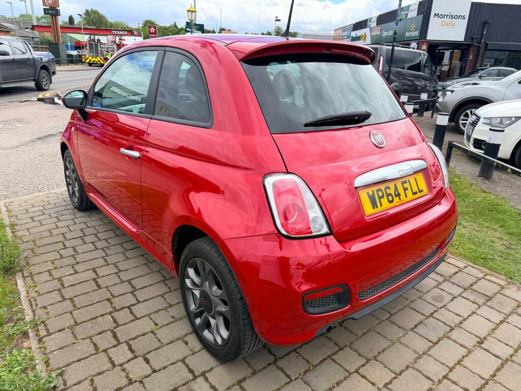 Fiat 500 Hatchback 1.2 S Euro 6 Ss 201464 WP64FLL Red #4