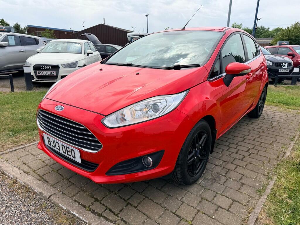 Ford Fiesta Hatchback 1.0T Ecoboost Zetec Euro 5 Ss 20 BJ13OEO Red #3