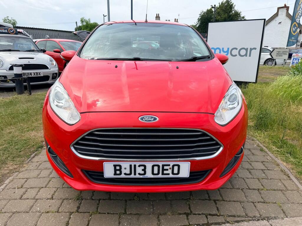 Ford Fiesta Hatchback 1.0T Ecoboost Zetec Euro 5 Ss 20 BJ13OEO Red #2