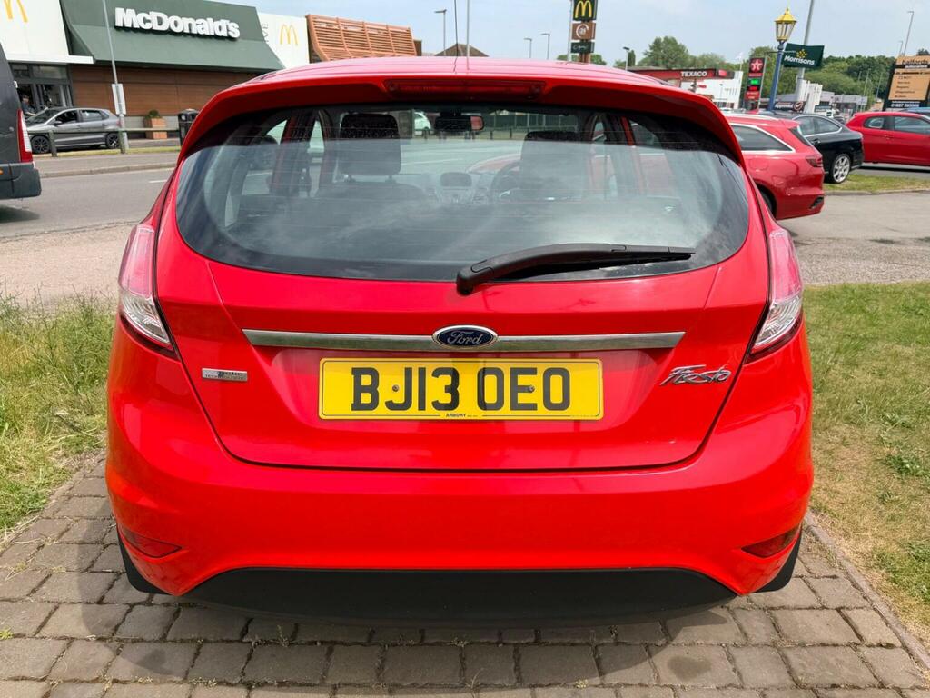 Ford Fiesta Hatchback 1.0T Ecoboost Zetec Euro 5 Ss 20 BJ13OEO Red #6