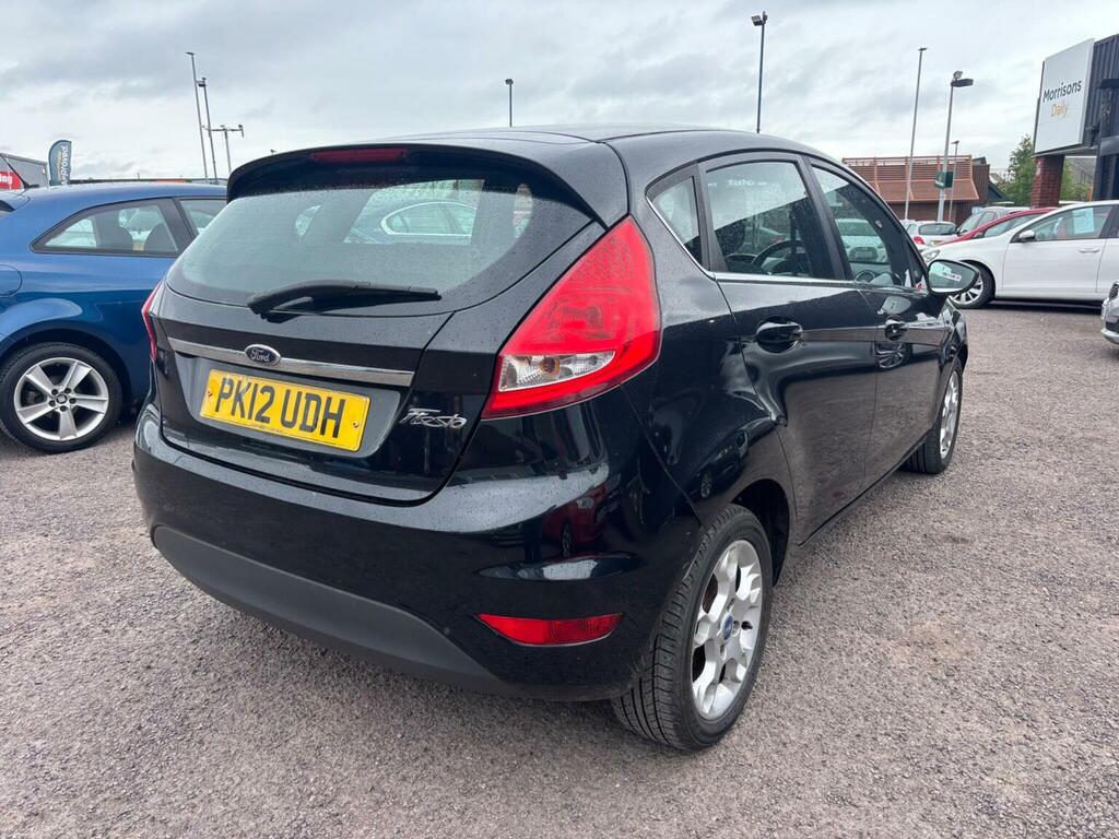 Ford Fiesta Hatchback 1.4 Tdci Dpf Zetec 201212 Black #5