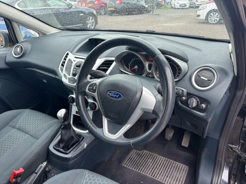 Ford Fiesta Hatchback 1.4 Tdci Dpf Zetec 201212 Black #3