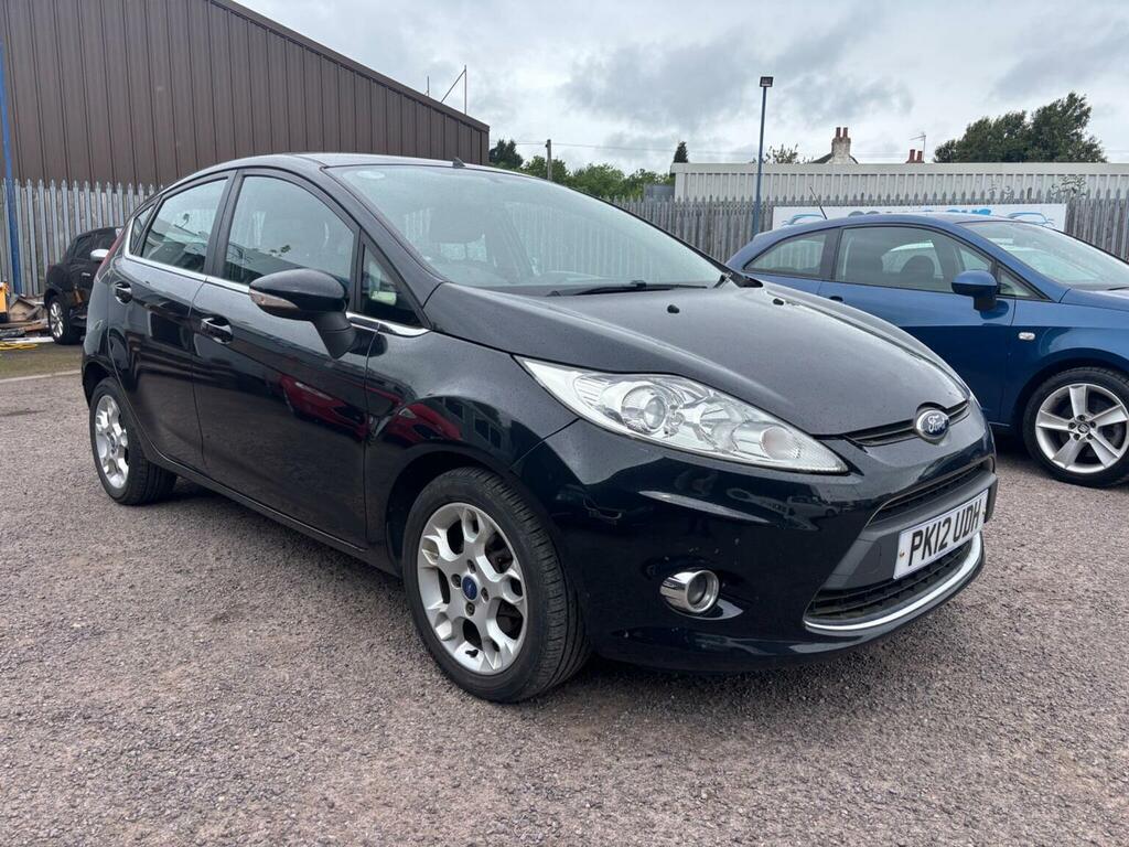 Ford Fiesta Hatchback 1.4 Tdci Dpf Zetec 201212 Black