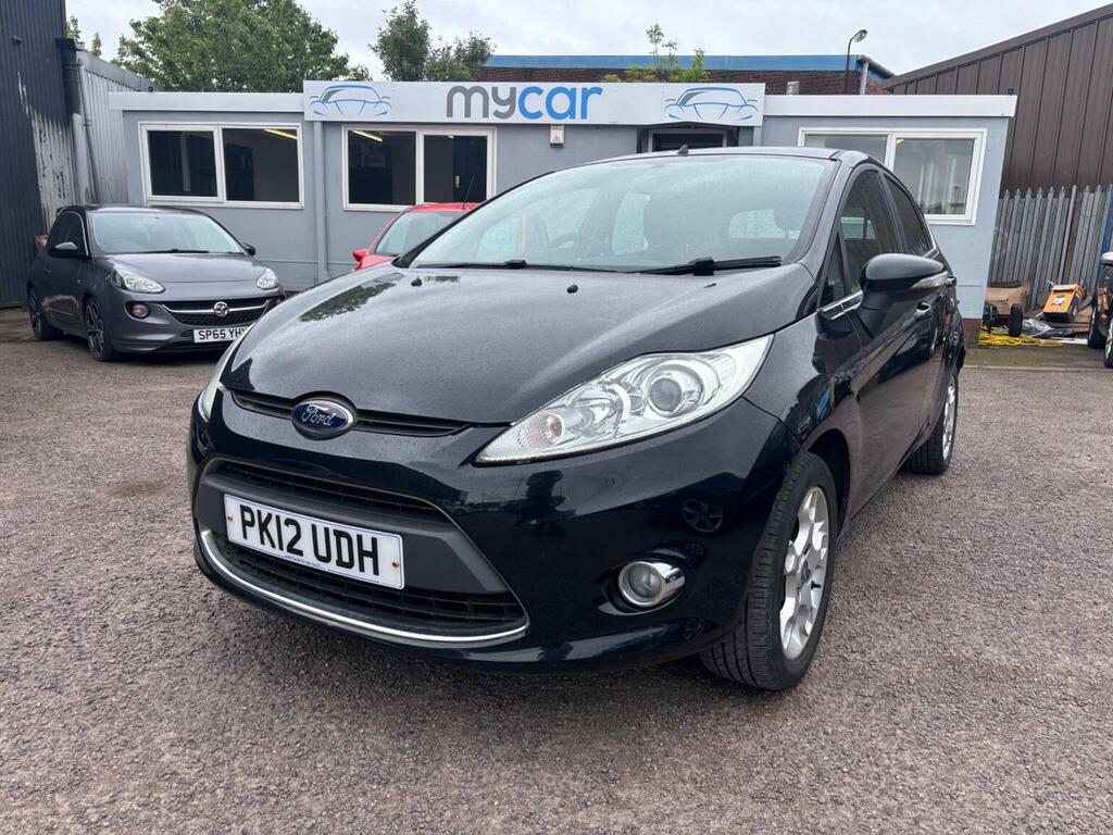 Ford Fiesta Hatchback 1.4 Tdci Dpf Zetec 201212 Black #4