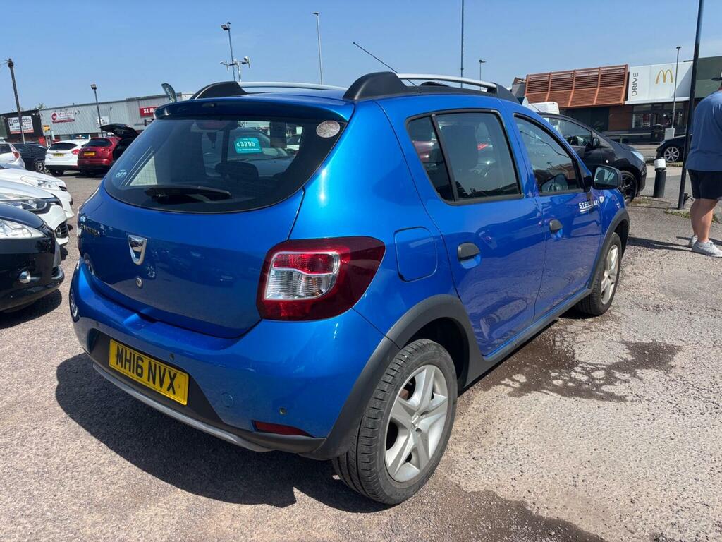 Dacia Sandero Stepway Hatchback 0.9 Tce Laureate Euro 6 Ss 2016 Blue #5