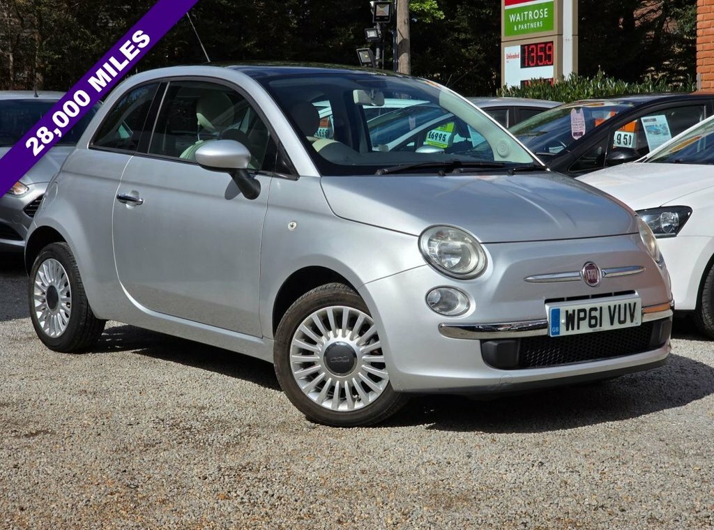 Fiat 500 1L Lounge Silver