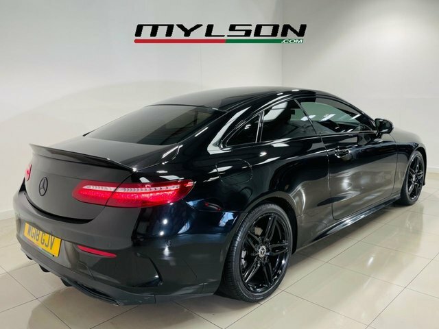 Mercedes-Benz E Class E220d Amg Line Coupe WG18GJV Black