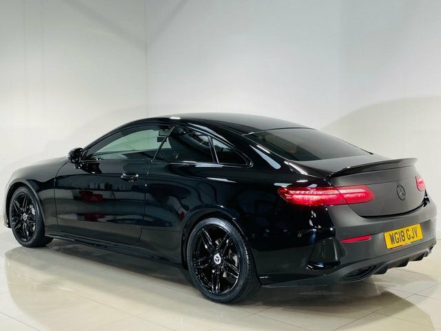 Mercedes-Benz E Class E220d Amg Line Coupe WG18GJV Black #3