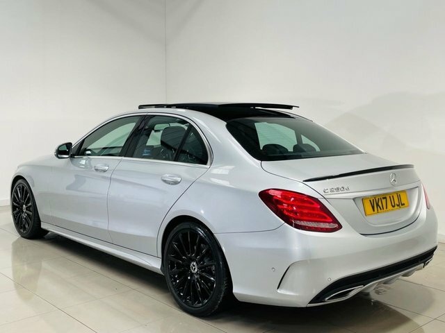 Mercedes-Benz C Class C250d Amg Line Premium VK17UJL Silver #2