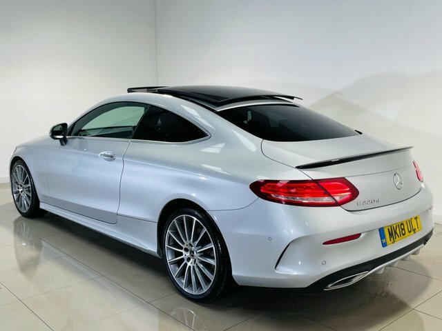 Mercedes-Benz C Class C220d Amg Line Premium MK18ULT Silver #3