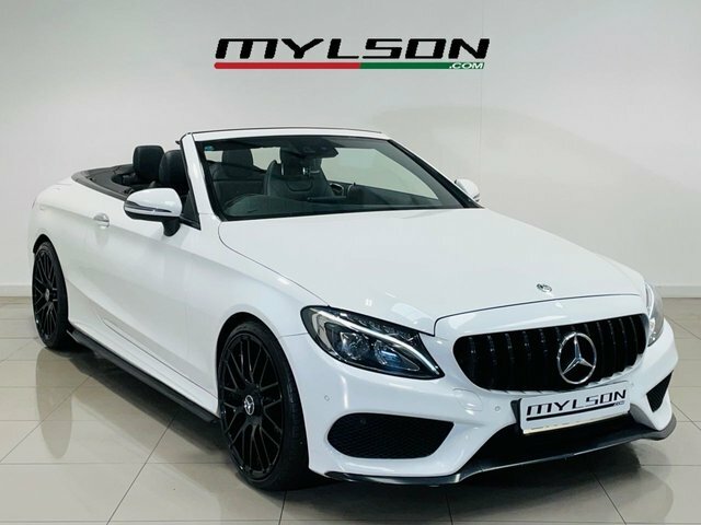 Mercedes-Benz C Class C250d Amg Line Cabriolet White