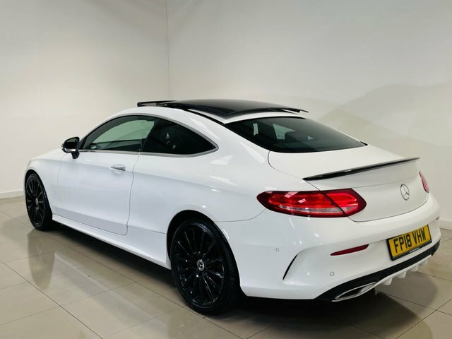 Mercedes-Benz C Class C250d Amg Line Premium FP18VHW White #3